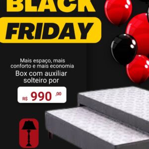 BOX SOLTEIRO COM AUXILIAR