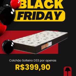COLCHÃO DE SOLTEIRO D33