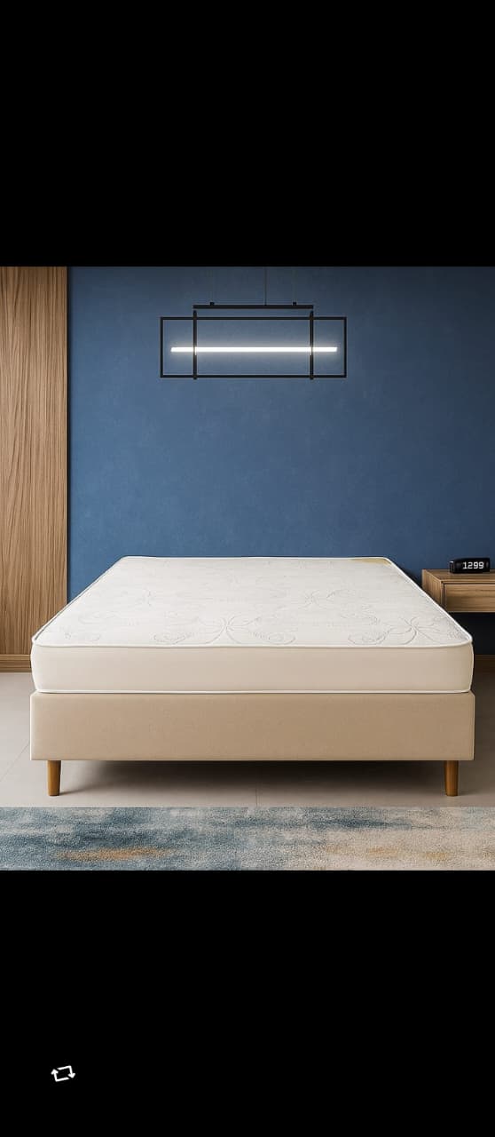 BOX CASAL COM COLCHÃO D33